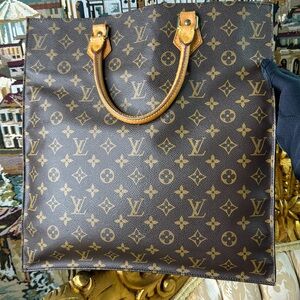 Louis Vuitton Brown Monogram Tote